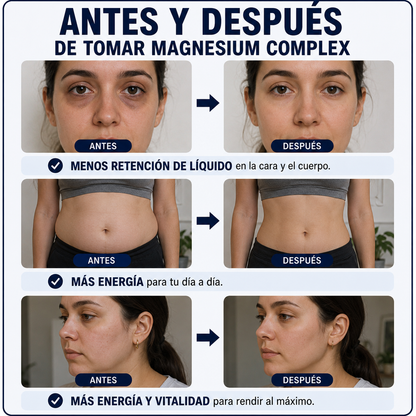 Magnesio Complex - Vitaminas para el Bienestar Diario.